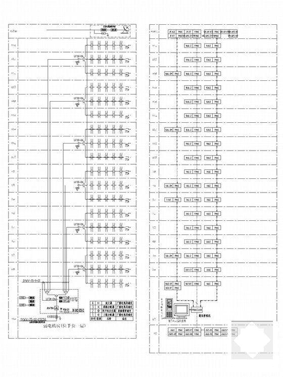 地上18层星级酒店电气CAD施工图纸（裙房）(火灾自动报警) - 5