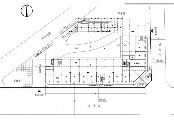 地上6层综合楼电气CAD施工图纸（二级负荷，第二类防雷） - 2