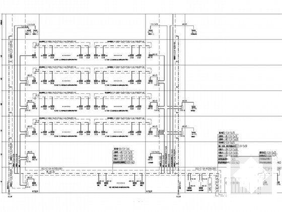 地上6层综合楼电气CAD施工图纸（二级负荷，第二类防雷） - 5