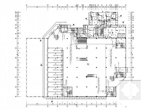 一类高层地上29层小区住宅楼电气CAD施工图纸（地下1层，三级负荷） - 5