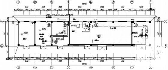 轨道交通市政给排水CAD施工图纸（污水处理站） - 4