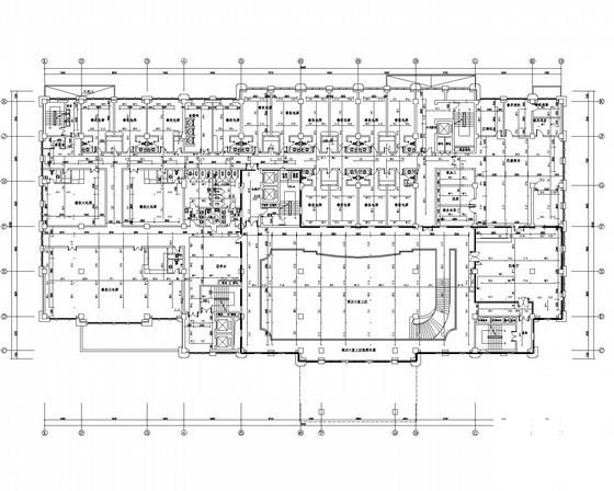 17层四星级酒店给排水CAD施工图纸 - 1