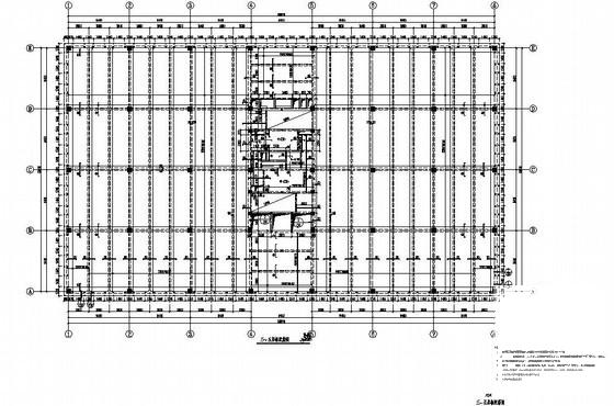 5层框架结构办公楼结构设计CAD施工图纸 - 4