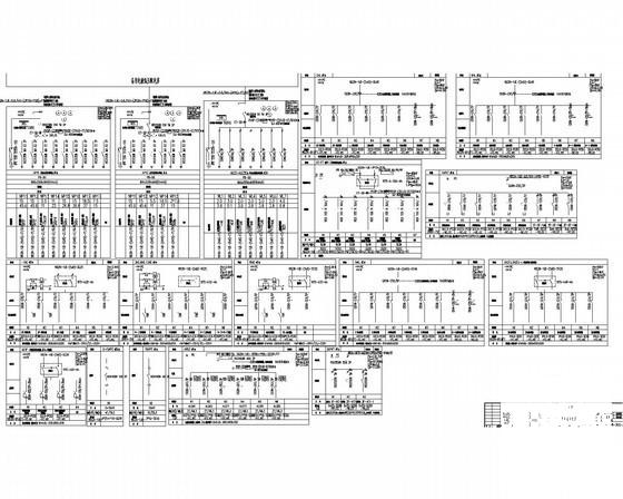 地上16层商业办公建筑电气CAD施工图纸（地下两层） - 3