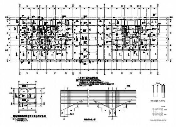 东阳独立基础双塔转换层住宅楼结构设计CAD施工图纸(剪力墙边缘构件) - 3
