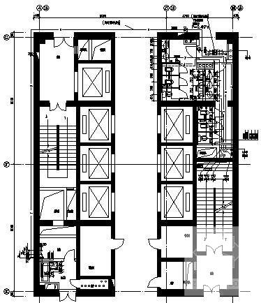 27层科技园综合办公楼给排水CAD施工图纸（虹吸雨水系统） - 4