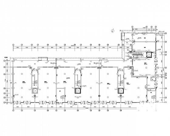 7层小区建筑给排水CAD施工图纸（4栋、地下室） - 3