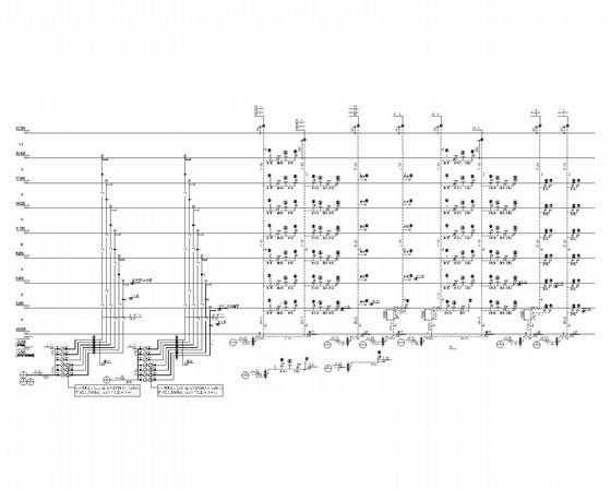 多层建筑给排水CAD施工图纸（住宅楼、商业） - 2