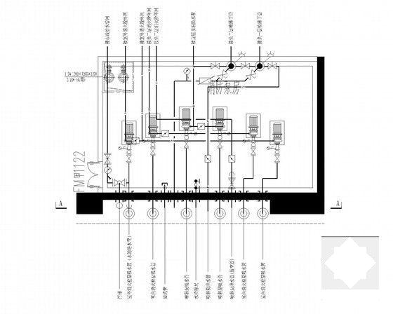 多层建筑给排水CAD施工图纸（住宅楼、商业） - 5