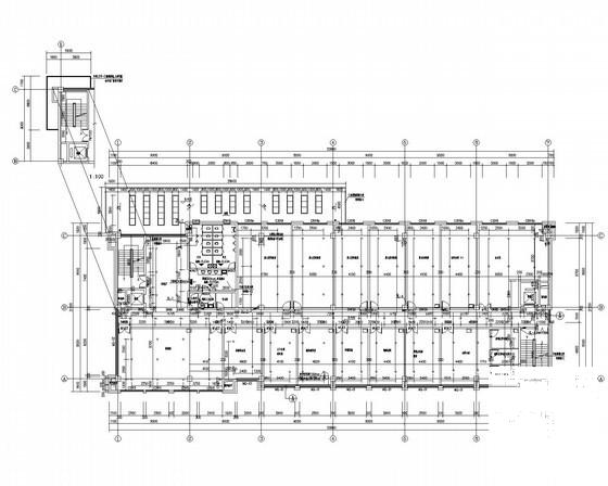 6层科学院综合楼建筑给排水CAD施工图纸 - 1