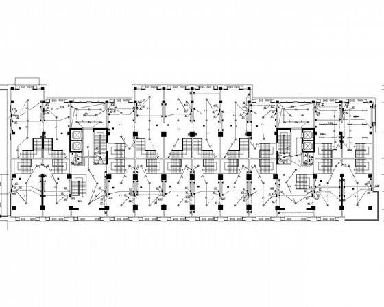 一类高层办公建筑强弱电气CAD施工图纸（地上16层，地下两层）(火灾自动报警) - 1