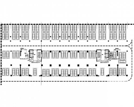 一类高层办公建筑强弱电气CAD施工图纸（地上16层，地下两层）(火灾自动报警) - 2