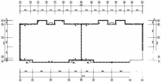 花园小区6层住宅楼电气CAD施工图纸（三级负荷，第三类防雷） - 3