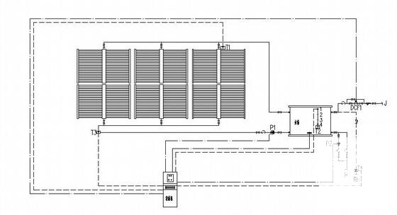 3层幼儿园给排水CAD施工图纸（太阳能系统） - 3