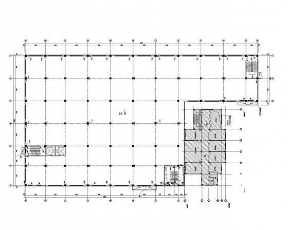 多层丁类厂房给排水CAD施工图纸（宿舍） - 5