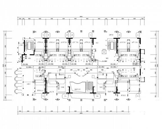 地上25层五星级酒店电气CAD施工图纸（地下2层）(火灾自动报警) - 2