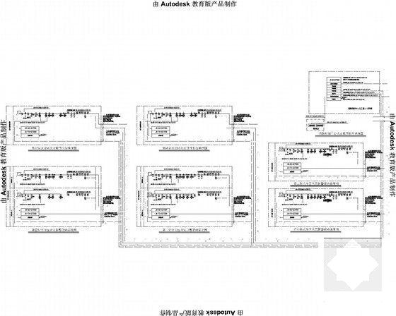 地上25层五星级酒店电气CAD施工图纸（地下2层）(火灾自动报警) - 4