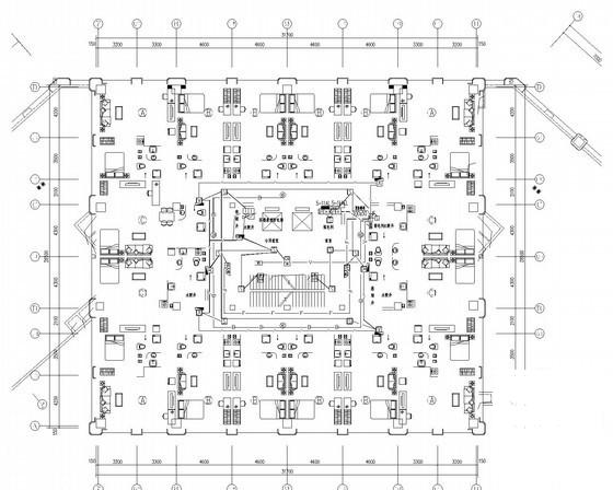 二类高层综合商住楼电气CAD施工图纸（地上11层，地下1层） - 4