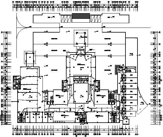 9层四星级酒店电气CAD施工图纸（一级负荷） - 1