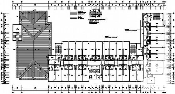9层四星级酒店电气CAD施工图纸（一级负荷） - 2