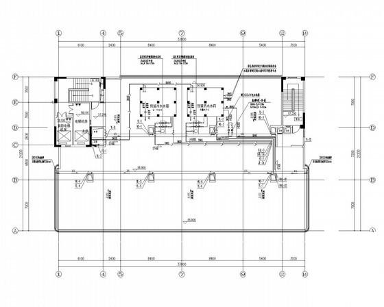 16层综合楼给排水CAD施工图纸（酒店、办公） - 3
