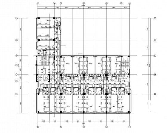 16层综合楼给排水CAD施工图纸（酒店、办公） - 5