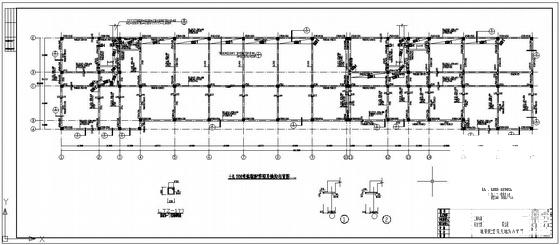 独立基础4层框架综合办公楼结构设计CAD施工图纸 - 3