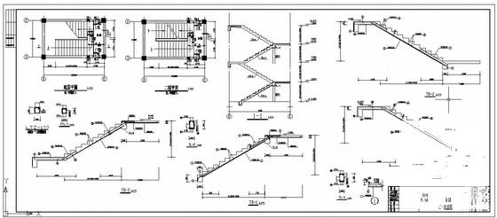 独立基础4层框架综合办公楼结构设计CAD施工图纸 - 4