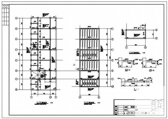 独立基础框架办公综合楼结构设计CAD施工图纸（6度抗震） - 3