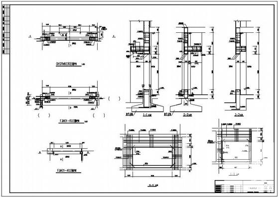 条形基础综合楼人防地下室结构设计CAD施工图纸(总平面布置图) - 3