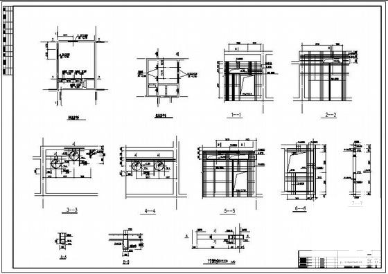 条形基础综合楼人防地下室结构设计CAD施工图纸(总平面布置图) - 4
