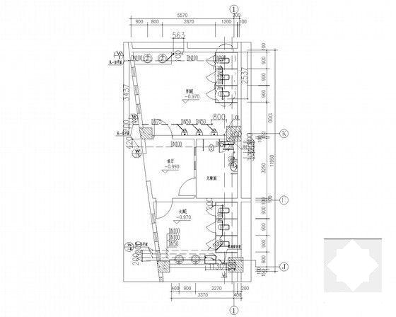 34层商业综合建筑给排水CAD施工图纸 - 5