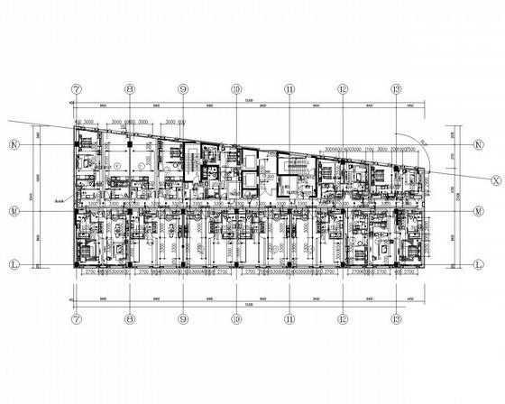 22层住宅楼小区给排水CAD施工图纸 - 3