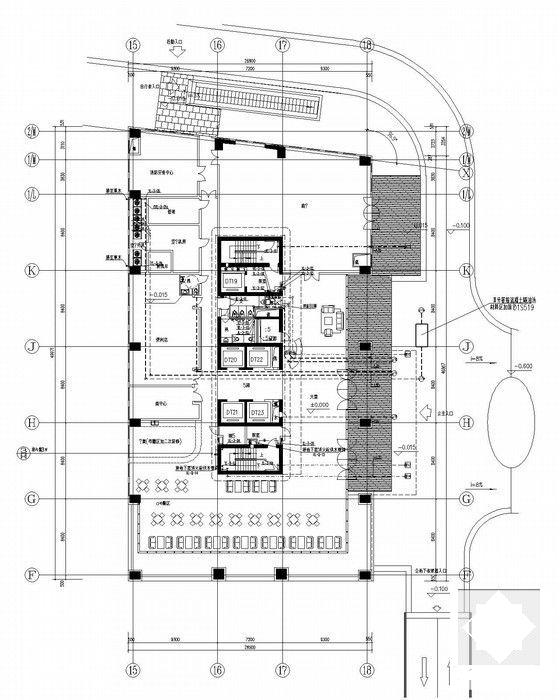 22层住宅楼小区给排水CAD施工图纸 - 5