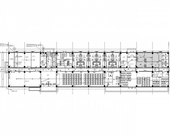 二级公共学校6层建筑强弱电电气CAD施工图纸(火灾自动报警) - 4