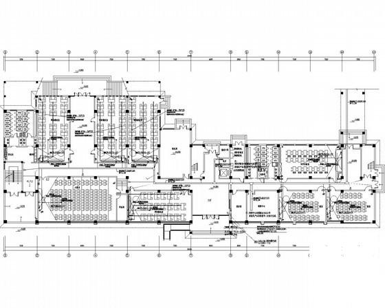 地上5层综合办公建筑强弱电电气CAD施工图纸(火灾自动报警) - 1