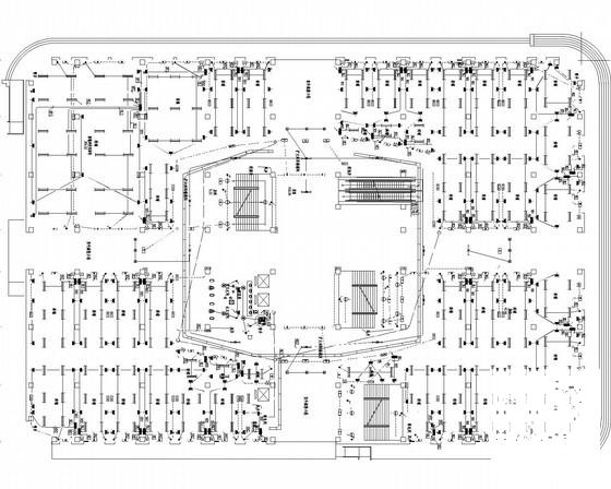 大型连锁地上5层商业建筑电气CAD施工图纸（接地方式：TN-S） - 1