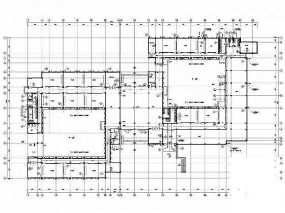 6层教学楼给排水CAD施工图纸 - 1