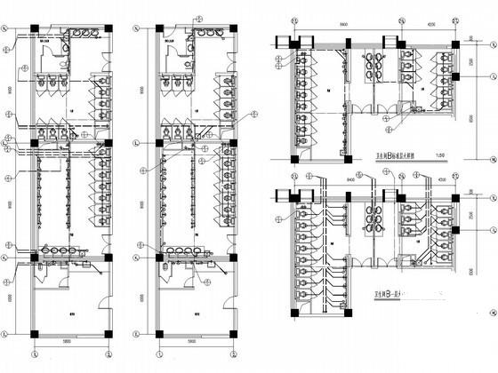 6层教学楼给排水CAD施工图纸 - 4