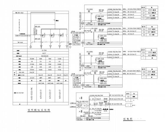 地上11层住宅楼电气CAD施工图纸（三级负荷）(计算机网络系统) - 2