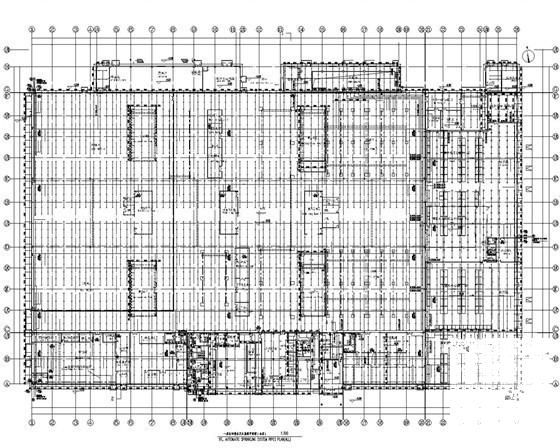 知名工业厂房建设项目给排水CAD施工图纸(自动喷水灭火系统) - 1