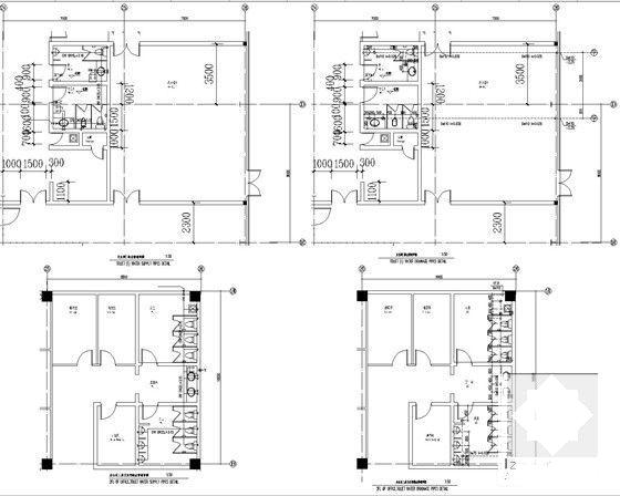 知名工业厂房建设项目给排水CAD施工图纸(自动喷水灭火系统) - 5