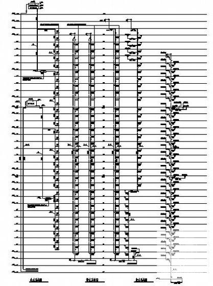 超高层商业大厦给排水CAD施工图纸(喷淋系统) - 2