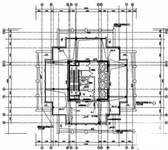 超高层商业大厦给排水CAD施工图纸(喷淋系统) - 5
