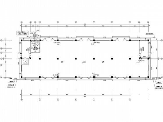 3层工业厂房建筑给排水CAD施工图纸 - 2