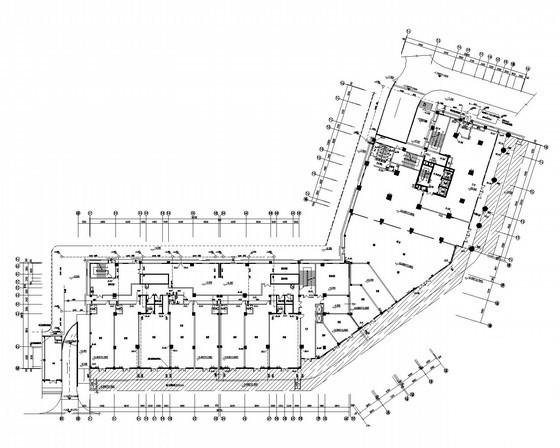 28层综合楼给排水CAD施工图纸(自动喷水灭火系统) - 1