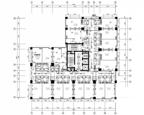 28层综合楼给排水CAD施工图纸(自动喷水灭火系统) - 2