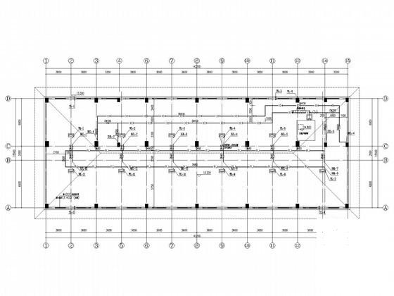 4层宿舍楼及食堂建筑给排水CAD施工图纸 - 3