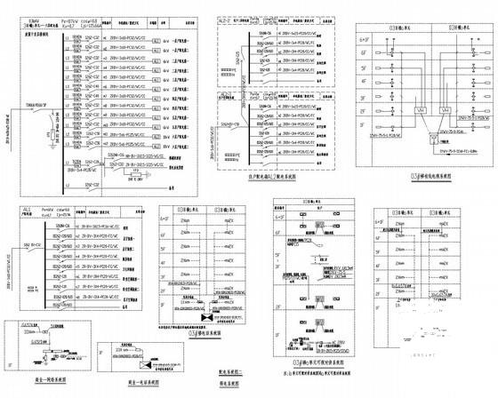 10层住宅楼建筑电气CAD施工图纸（接地方式：TN-S） - 2