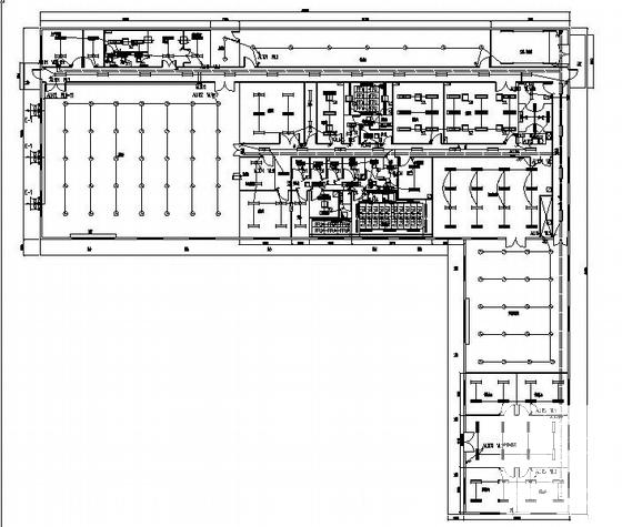 两层净化水厂电气设计CAD施工图纸 - 1